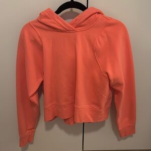 cropped hoodie